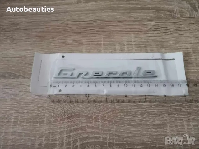 Maserati Grecale сребриста емблема лого, снимка 5 - Аксесоари и консумативи - 56567071