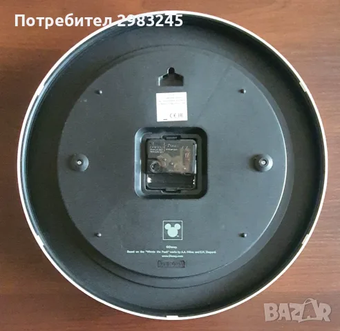 Стенен часовник "Мечо Пух", снимка 3 - Стенни часовници - 56716865