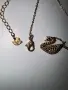 Swarovski златисто колие, снимка 2