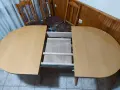 Кухненска разтегателна маса + 4 стола, снимка 3