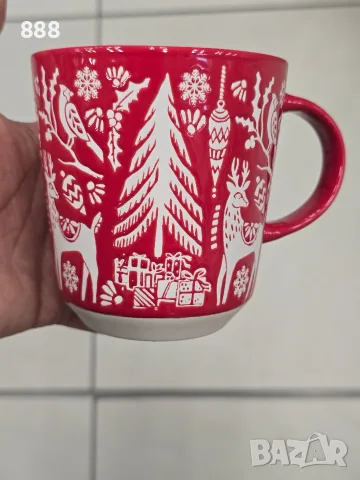 коледни порцеланови чаши 