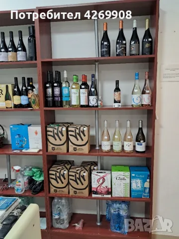 Продавам дървени рафтове , снимка 3 - Стелажи и щандове - 56599933