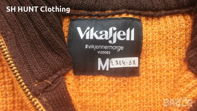 Vikafjell 100% Wool размер M пуловер 100% Вълна - 3017, снимка 12 - Пуловери - 56730064