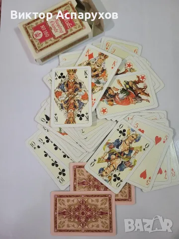 Оригинални немски карти рококо ГДР, снимка 5 - Карти за игра - 56644703