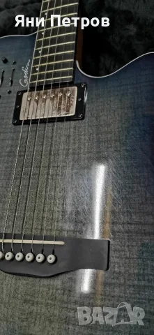 Godin A6 Ultra Denim Blue Хибридна китара, снимка 7 - Китари - 56711072