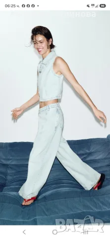 Дънков комплект Zara , снимка 10 - Дънки - 56566912