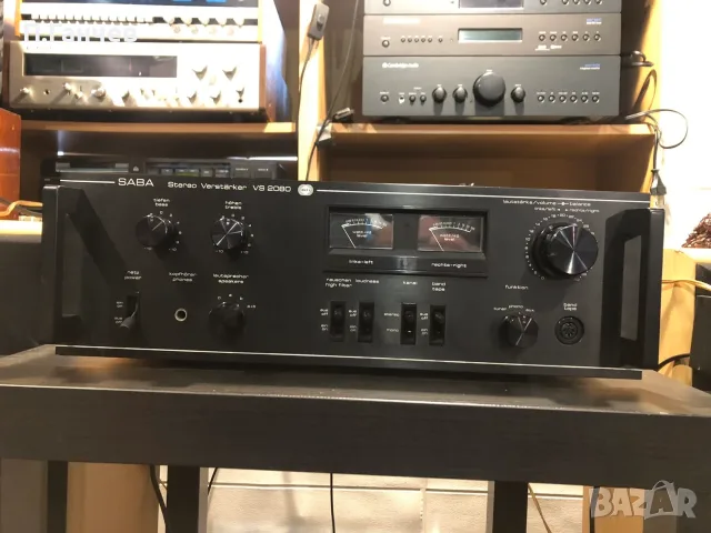 SABA VS2080 HIFI Усилвател перфектен, снимка 5 - Ресийвъри, усилватели, смесителни пултове - 56574115