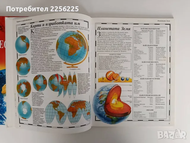 ЛОТ Илюстровани атласи, снимка 9 - Пътеводители, карти и атласи - 56659435