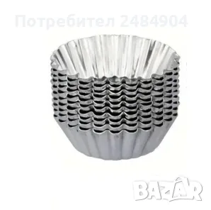 Формички за сладки кошнички  метални 