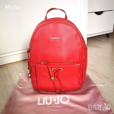 Дамска червена раница Liu Jo от еко кожа
