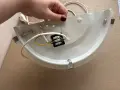 Аплик за стена с матирано стъкло, снимка 5