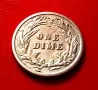 One Dime 1905 г-USA.Сребро!, снимка 4