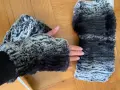 Ръкавици без пръсти и лента за глава, снимка 1