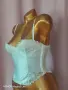 XS/S Бял сатенен корсет, снимка 5