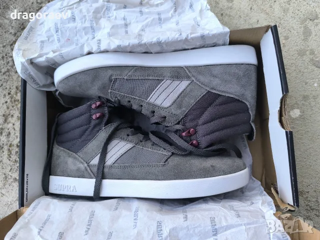 Нови кецове Supra Bandit Charcoal Grey