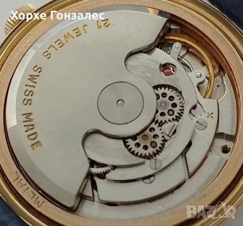 Olma automatic 18k, 33mm, снимка 11 - Мъжки - 56727783