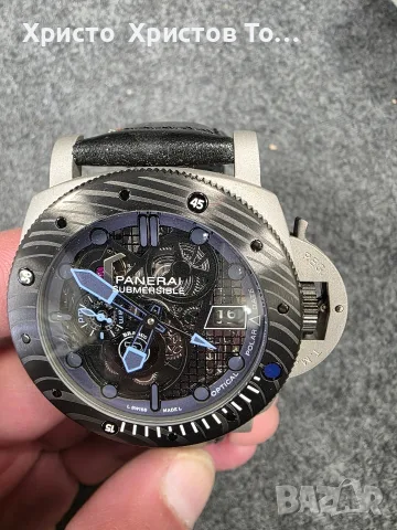 Мъжки луксозен механичен часовник   Panerai Brabus