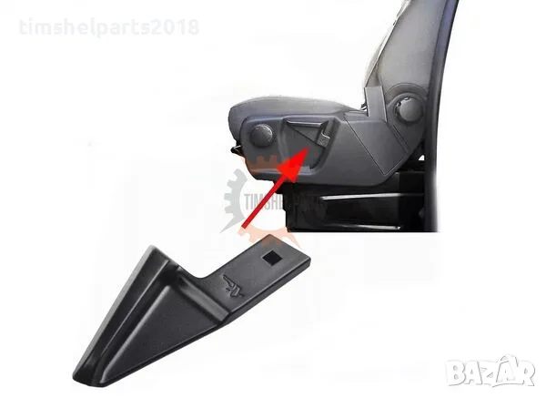 Регулираща дръжка за височина Ford TRANSIT / CUSTOM след 2014 год.
