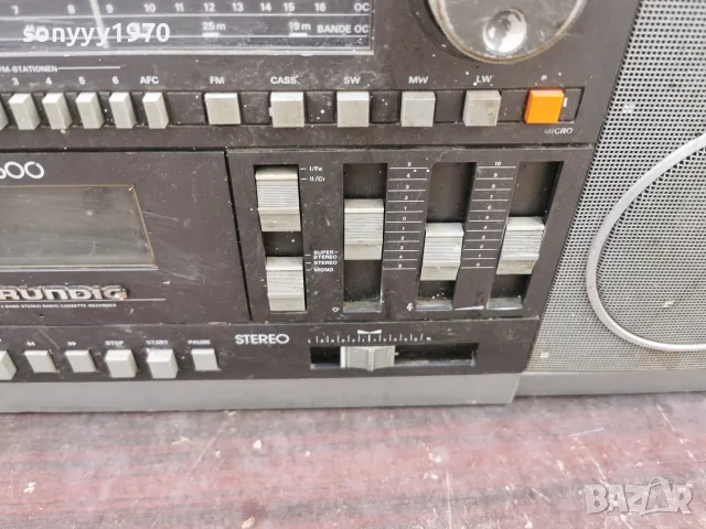 GRUNDIG RR3600 2710261755L4, снимка 9 - Радиокасетофони, транзистори - 56683871