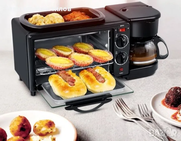 Нова печка с котлони и кафе машина