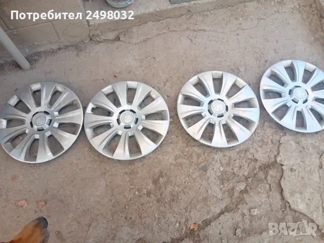 Джанти 5.112.16, с оригинални тасове на Шкода
