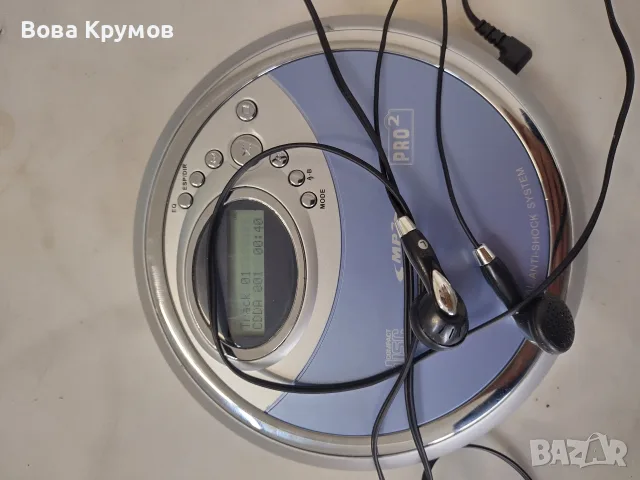 Дискмен.Запазен Със слушалки, снимка 2 - MP3 и MP4 плеъри - 56734409