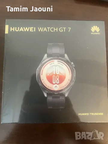 Huawei Watch GT 7, 46mm, черен, чисто нов, неотваряна кутия