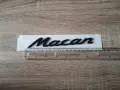 Черна емблема Порше Porsche Macan надпис, снимка 4