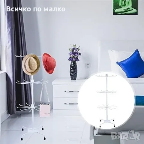 Метален въртящ се стелаж, снимка 4 - Стелажи и щандове - 56723997