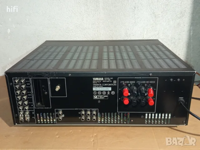 Стерео усилвател Yamaha AX-730, снимка 7 - Ресийвъри, усилватели, смесителни пултове - 56587403
