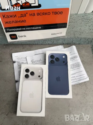 НОВИ⚠️iPhone 17 Pro Silver / Deep Blue ✖️512GB✖️❗️36М ГАРАНЦИЯ❗️