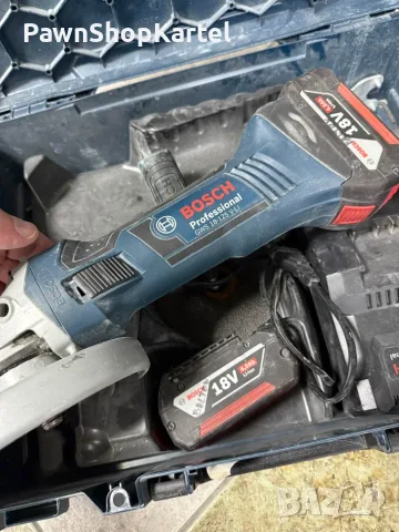 Ъглошлайф BOSCH PROFESSIONAL GWS 18-125 V-LI, снимка 4 - Ъглошлайфи - 56566263