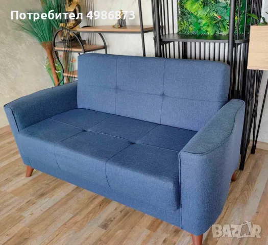 Компактен, разтегателен диван, снимка 3 - Дивани и мека мебел - 56628976