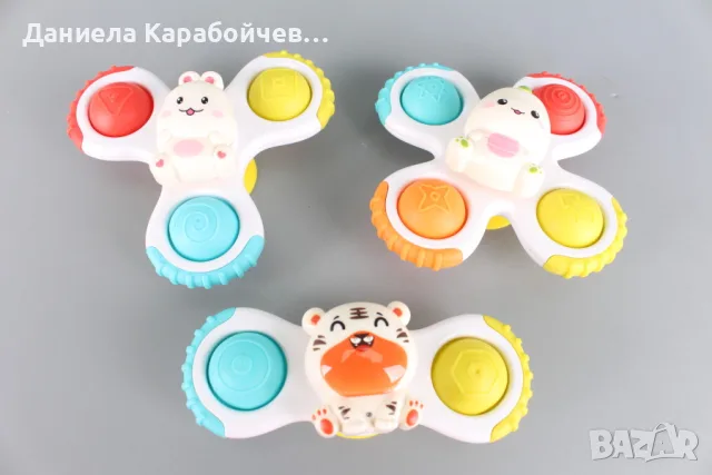 Спинъри с вакуумна лепка