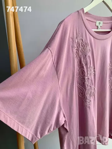 Нова тениска 3ХЛ River island, снимка 3 - Тениски - 56595562