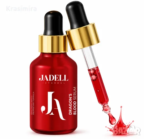 JADELL Dragon’s Blood серум за лице с колаген, хиалуронова киселина и пептиди – 30 мл