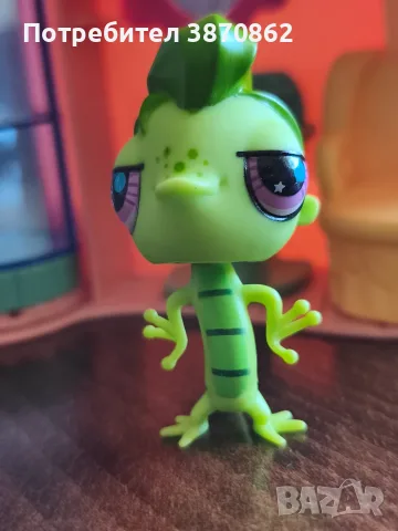 Littlest Pet Shop (LPS/Hasbro) Vinnie Terrio Gecko от 2012 г.