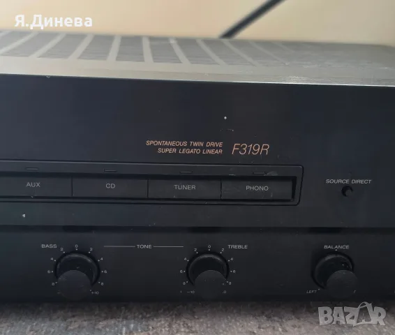 Интегриран стерио усилвател Sony F319R, снимка 4 - Ресийвъри, усилватели, смесителни пултове - 56687043