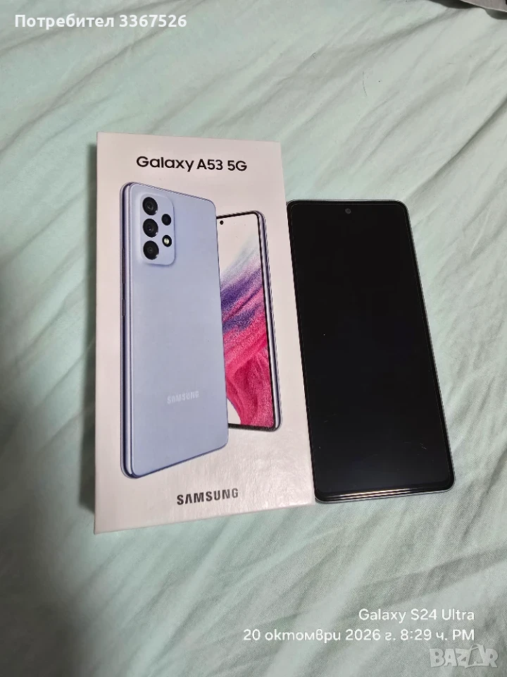 Samsung Galaxy A53 128gb blue, снимка 1