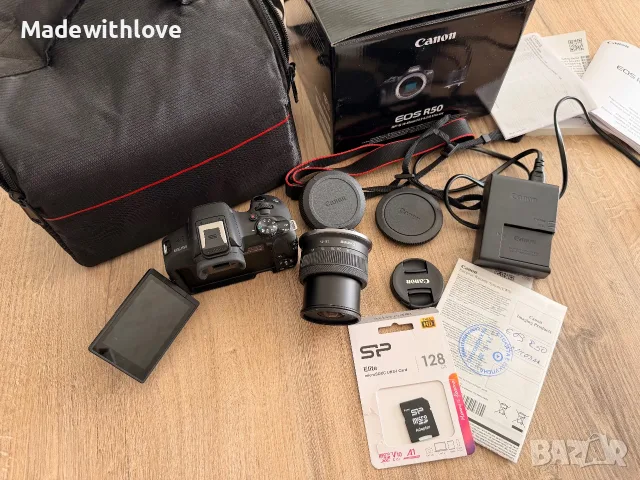 Фотоапарат Canon EOS R50, снимка 7 - Фотоапарати - 56599265