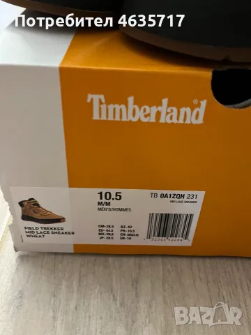 Timberland men's field trekker mid sneaker, снимка 4 - Мъжки боти - 56680809