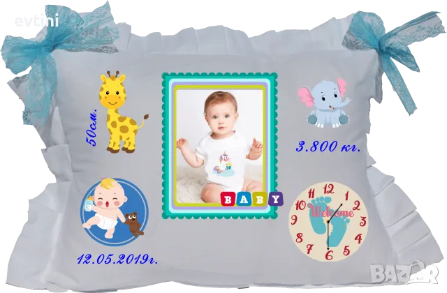 Персонализирани възглавнички - ВИЗИТКА