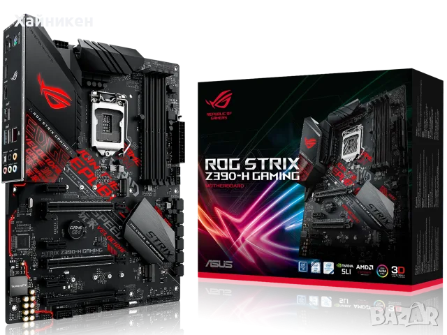 Asus Rog Strix Z390 H-Gaming + I9-9900KF