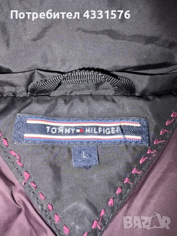 Пухено яке Tommy Hilfiger., снимка 3 - Палта, манта - 56743210