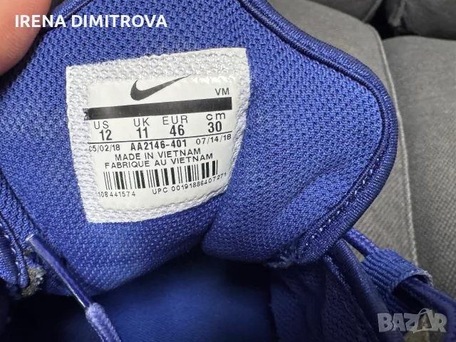  Nike air max blue номер 46, снимка 4 - Маратонки - 56562840