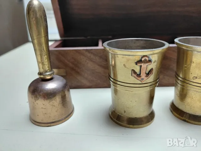 Дървена морска кутия, снимка 4 - Колекции - 56643392