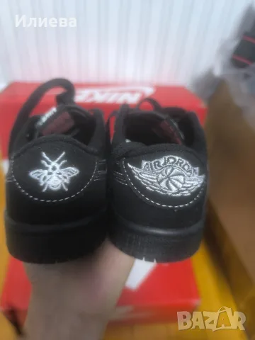 Nike Air Jordan 1 Low OG SP "Travis Scott Black Phantom, снимка 3 - Детски маратонки - 56592443