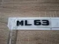 черен надпис Mercedes Benz ML 63, снимка 3