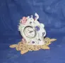 Настолен порцеланов часовник, снимка 3