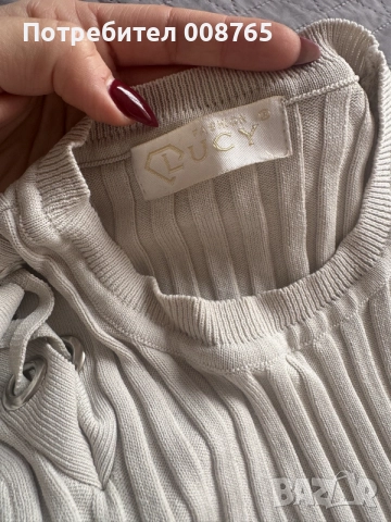 Блузи LUCY fashion - размер М, снимка 5 - Блузи с дълъг ръкав и пуловери - 56747430